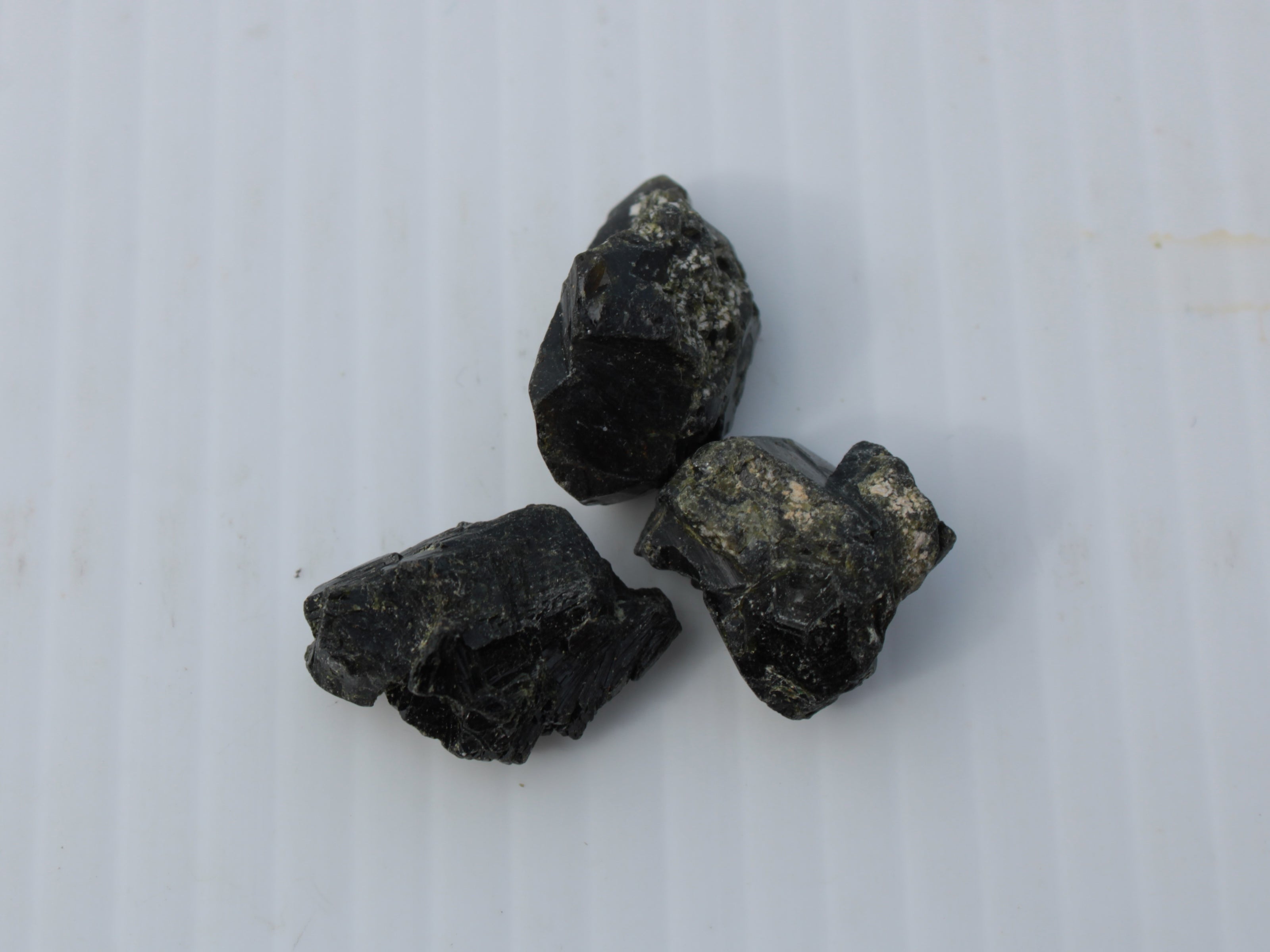 Epidote 3 clusters 69ct 13.8g Rocks and Things