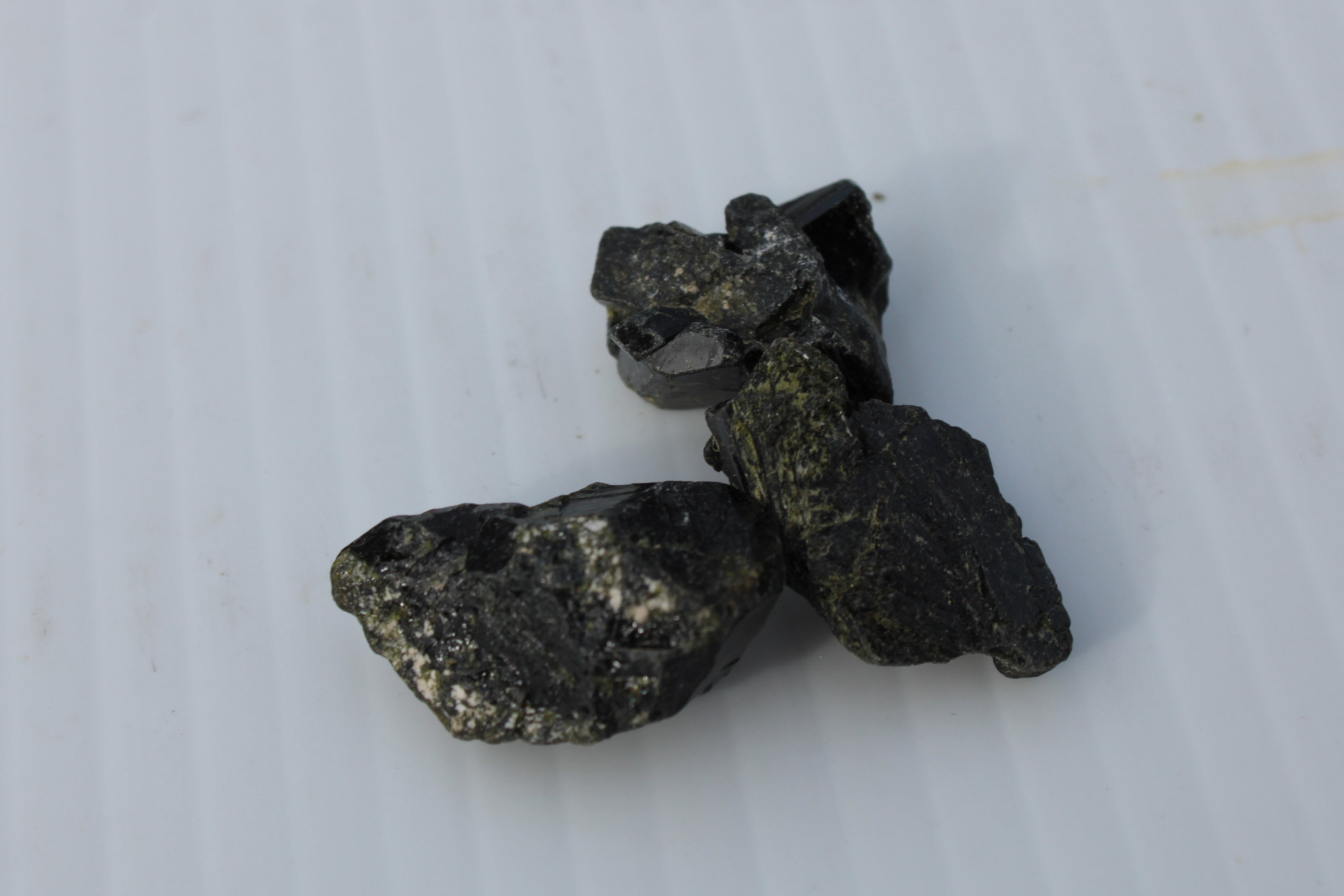 Epidote 3 clusters 69ct 13.8g Rocks and Things