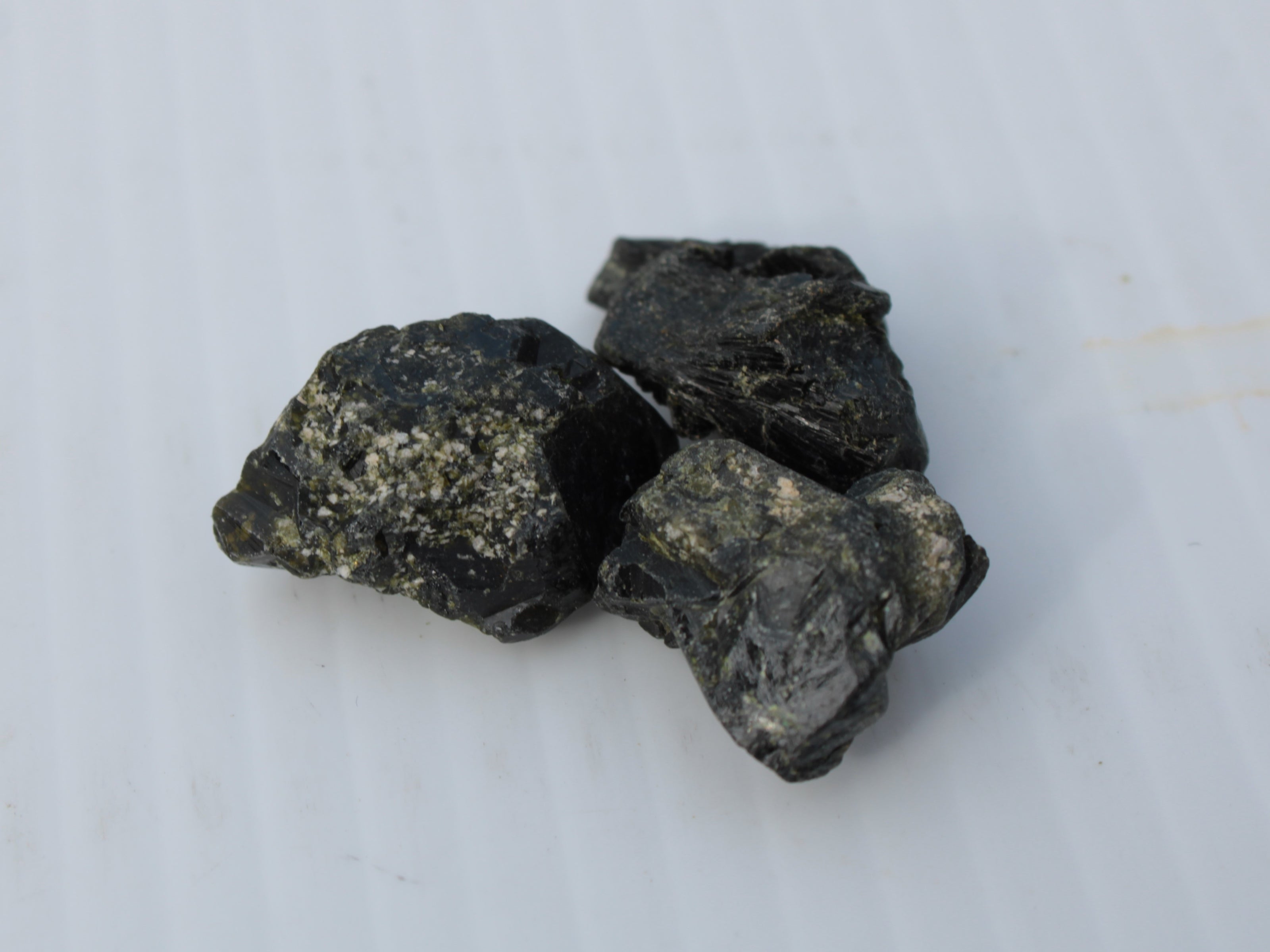 Epidote 3 clusters 69ct 13.8g Rocks and Things