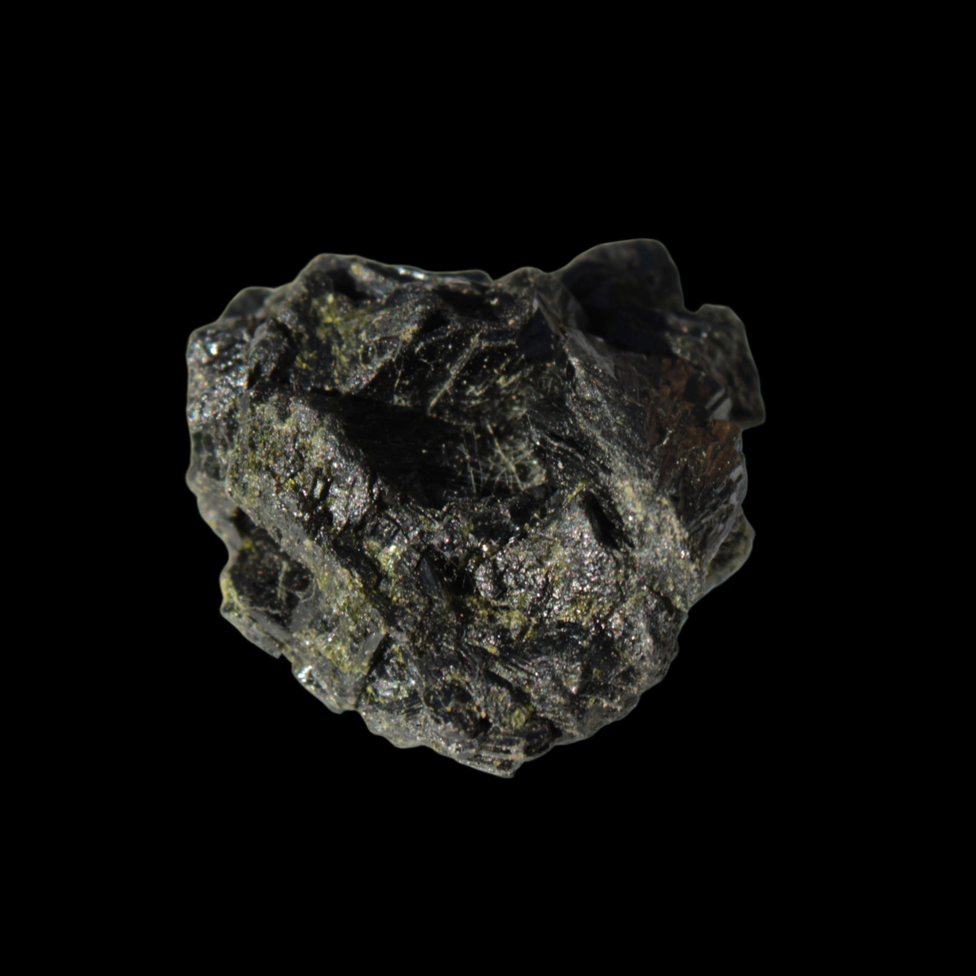 Epidote cluster 78.8ct 15.7g in sunlight - Rocks and Things Store