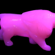 Mangano Calcite hand-carved lion 1189g Rocks and Things