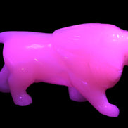 Mangano Calcite hand-carved lion 1189g Rocks and Things