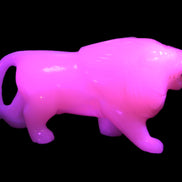 Mangano Calcite hand-carved lion 1189g Rocks and Things