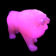 Mangano Calcite hand-carved lion 1189g Rocks and Things