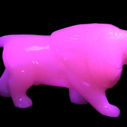 Mangano Calcite hand-carved lion 1189g Rocks and Things