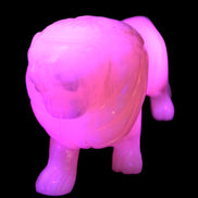 Mangano Calcite hand-carved lion 1189g Rocks and Things