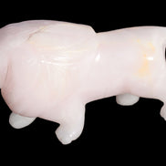 Mangano Calcite hand-carved lion 1189g Rocks and Things