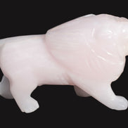 Mangano Calcite hand-carved lion 1189g Rocks and Things