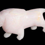 Mangano Calcite hand-carved lion 1189g Rocks and Things