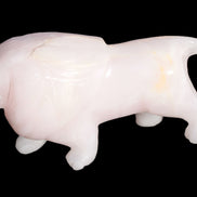 Mangano Calcite hand-carved lion 1189g Rocks and Things