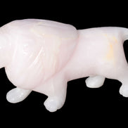 Mangano Calcite hand-carved lion 1189g Rocks and Things