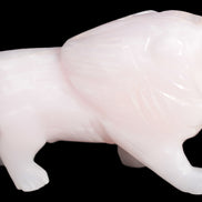 Mangano Calcite hand-carved lion 1189g Rocks and Things