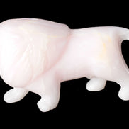 Mangano Calcite hand-carved lion 1189g Rocks and Things