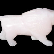 Mangano Calcite hand-carved lion 1189g Rocks and Things