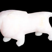 Mangano Calcite hand-carved lion 1189g Rocks and Things