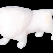 Mangano Calcite hand-carved lion 1189g Rocks and Things