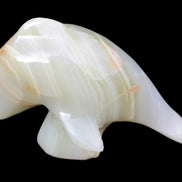 Leaping Dolphin hand-carved Afghan Jade 206.3g Rocks and Things