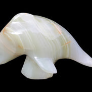 Leaping Dolphin hand-carved Afghan Jade 206.3g Rocks and Things