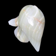 Leaping Dolphin hand-carved Afghan Jade 206.3g Rocks and Things