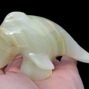 Leaping Dolphin hand-carved Afghan Jade 206.3g Rocks and Things