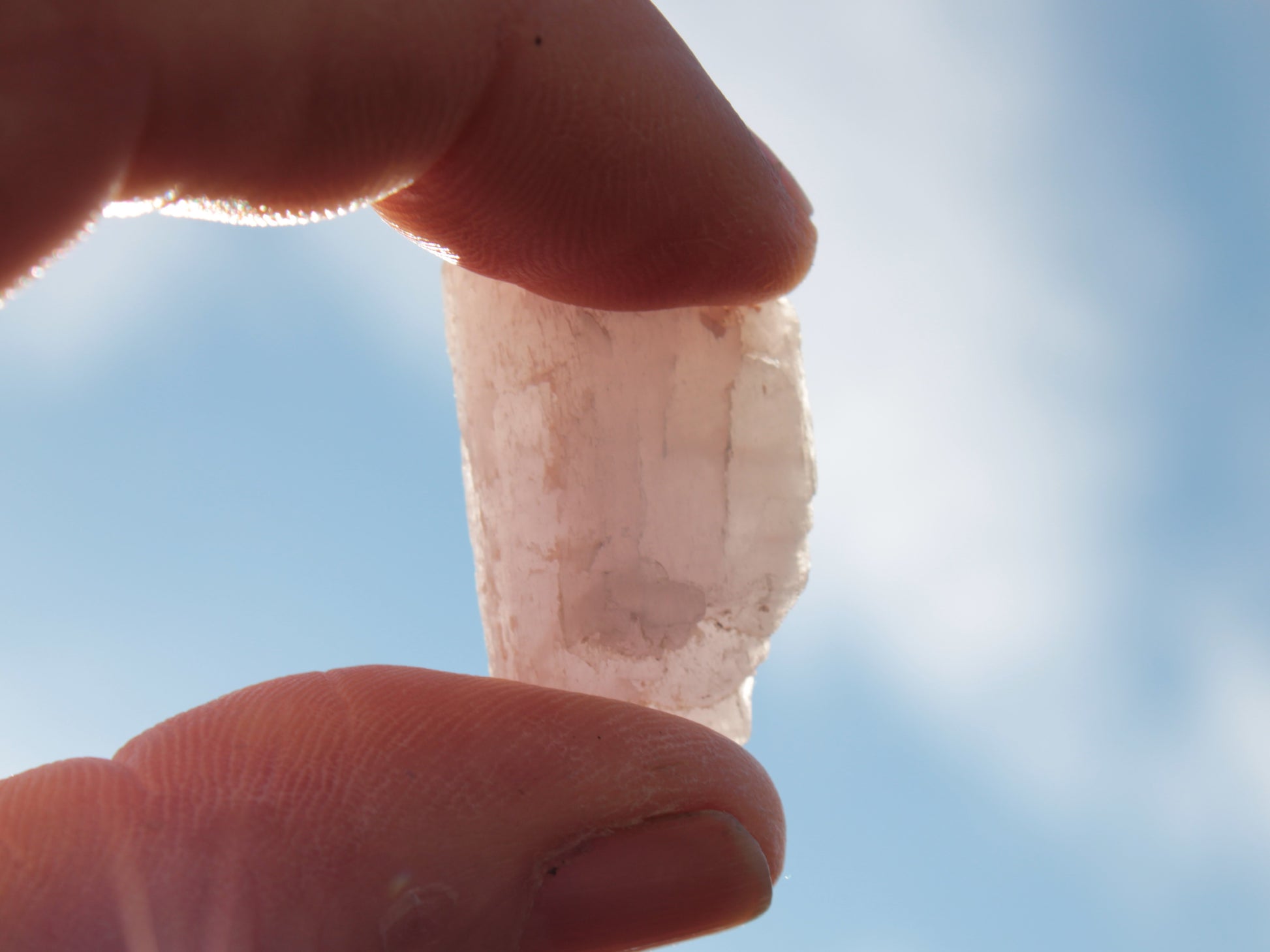 Lilac Kunzite crystal from Afghanistan 7.1-12.2g Rocks and Things