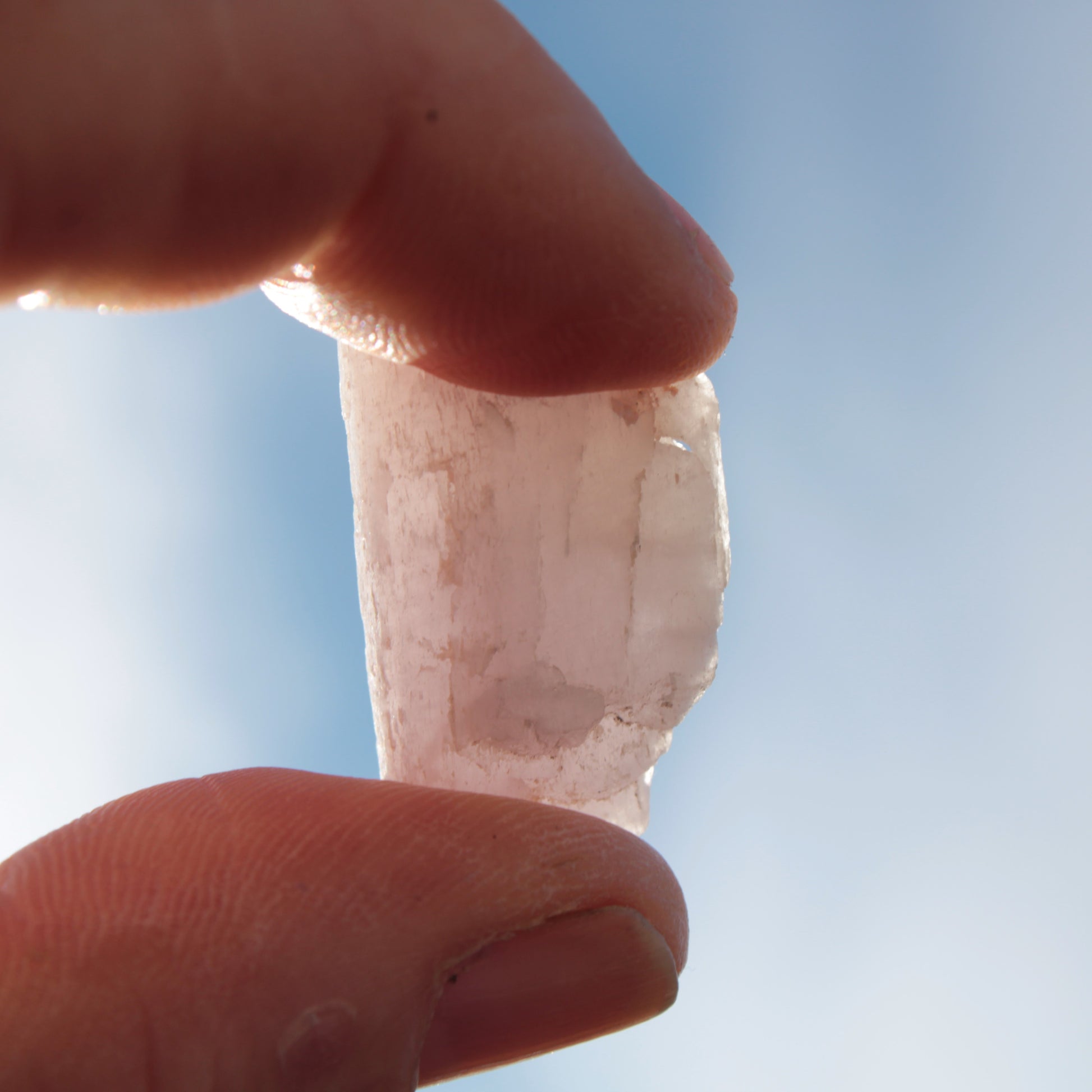 Lilac Kunzite crystal from Afghanistan 7.1-12.2g Rocks and Things