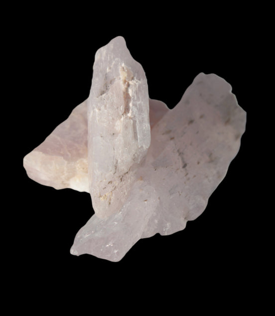 Lilac Kunzite 3 crystals from Afghanistan 28/44mm 78.5ct 15.7g in sunlight - Rocks and Things Store