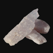 Lilac Kunzite 3 crystals from Afghanistan 28/44mm 78.5ct 15.7g in sunlight - Rocks and Things Store