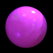 Mangano Calcite sphere 318g Rocks and Things