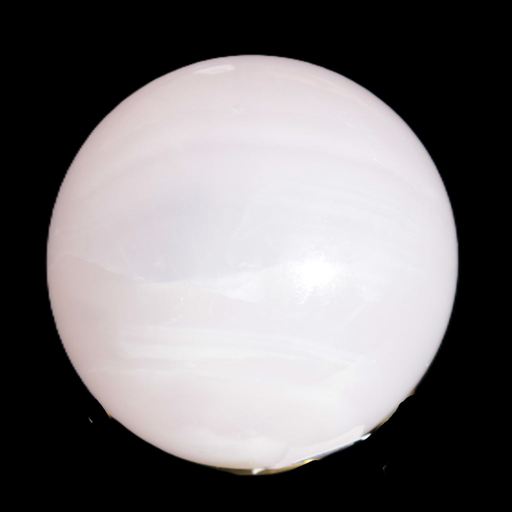 Mangano Calcite sphere 318g Rocks and Things