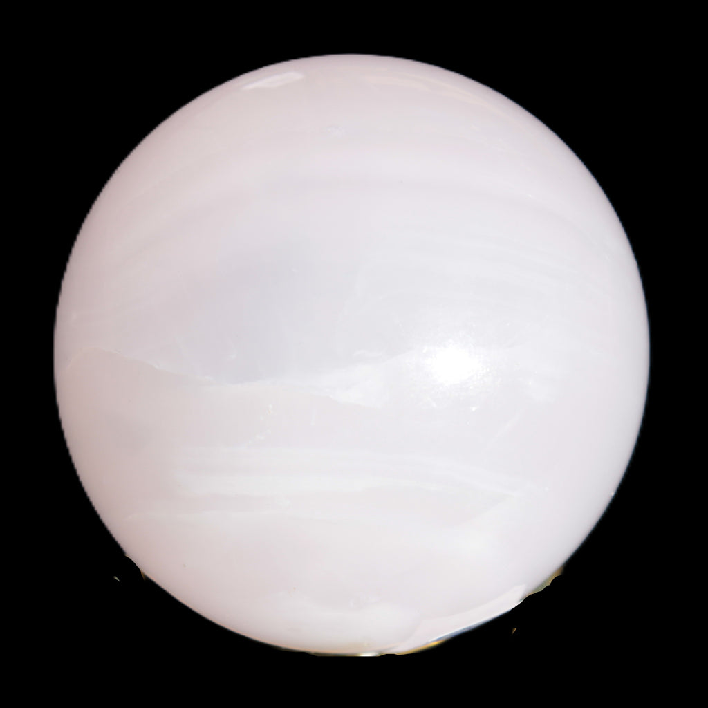 Mangano Calcite sphere 318g Rocks and Things