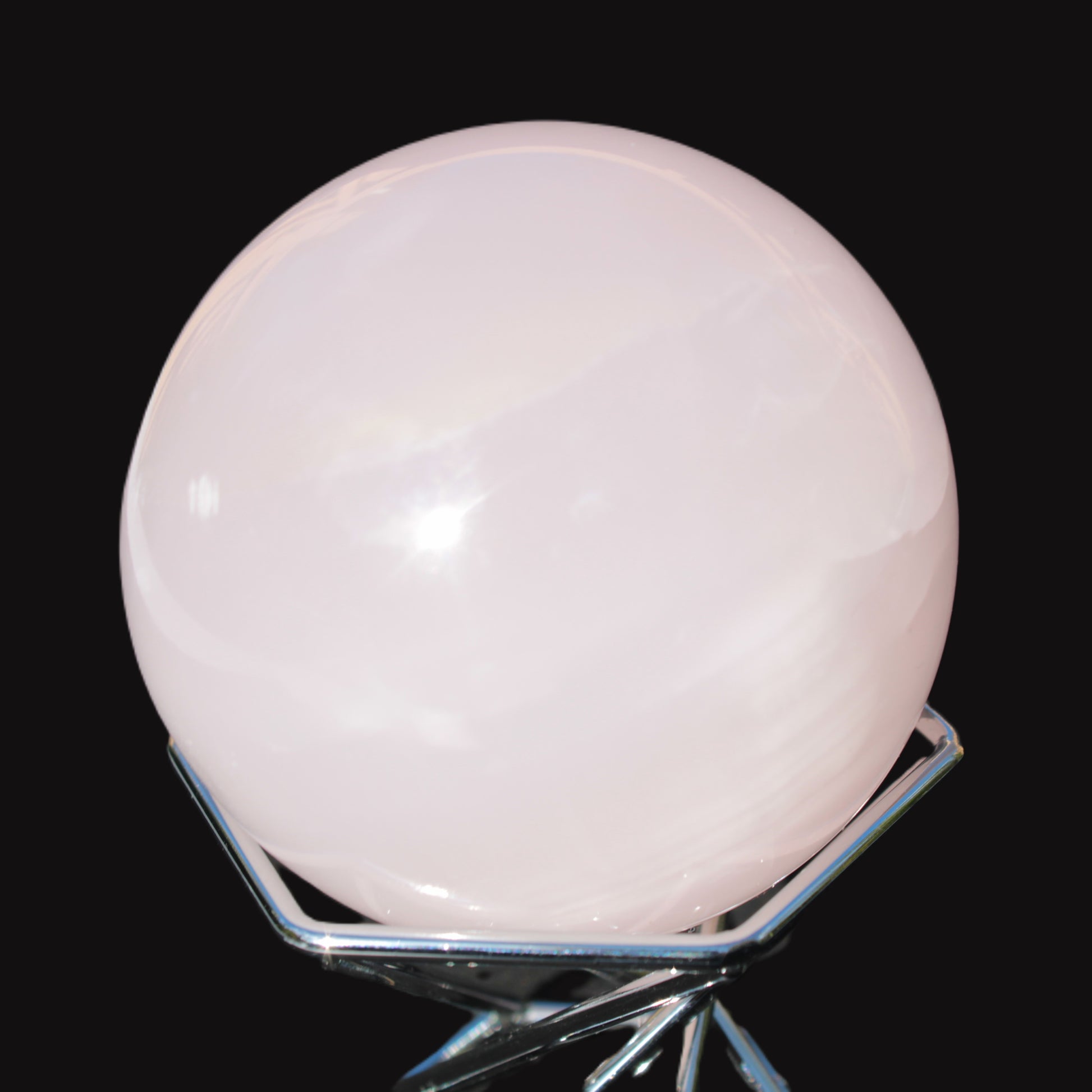 Mangano Calcite sphere 318g Rocks and Things