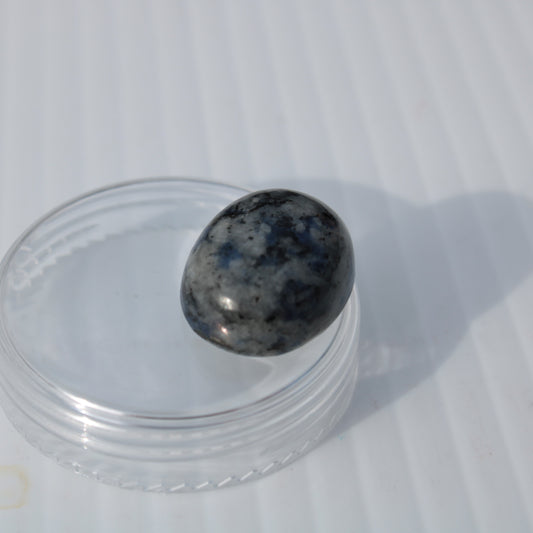 Sodalite polished cabochon 18-21mm  4-4.5g Rocks and Things