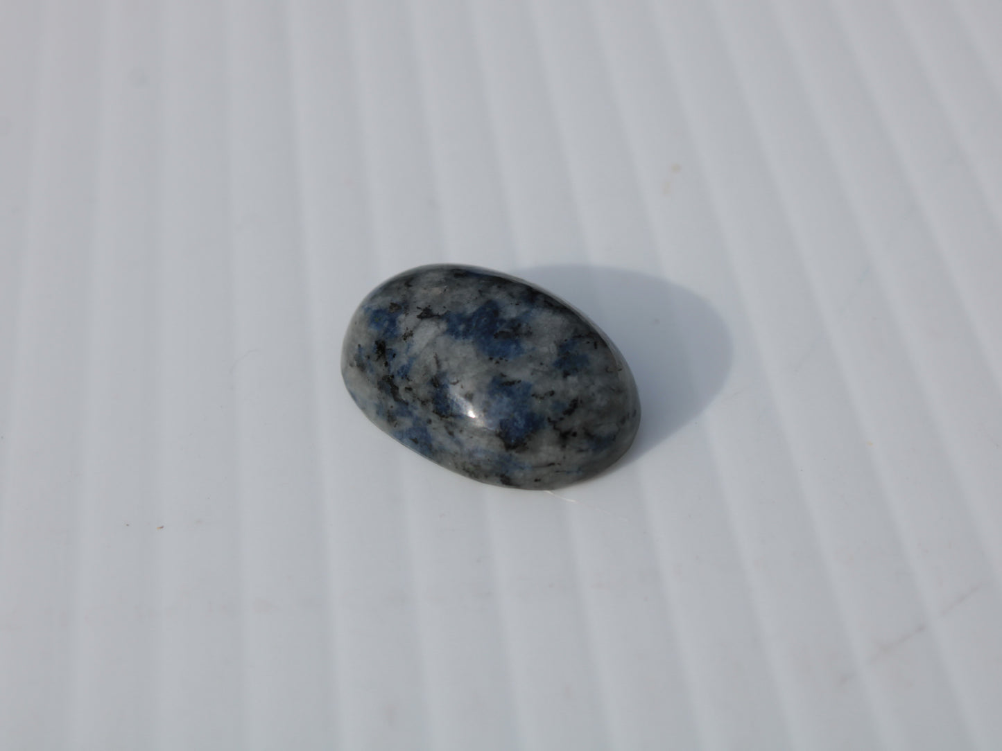 Sodalite polished cabochon 18-21mm  4-4.5g Rocks and Things