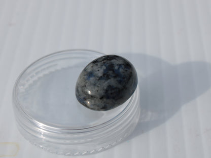 Sodalite polished cabochon 18-21mm  4-4.5g Rocks and Things