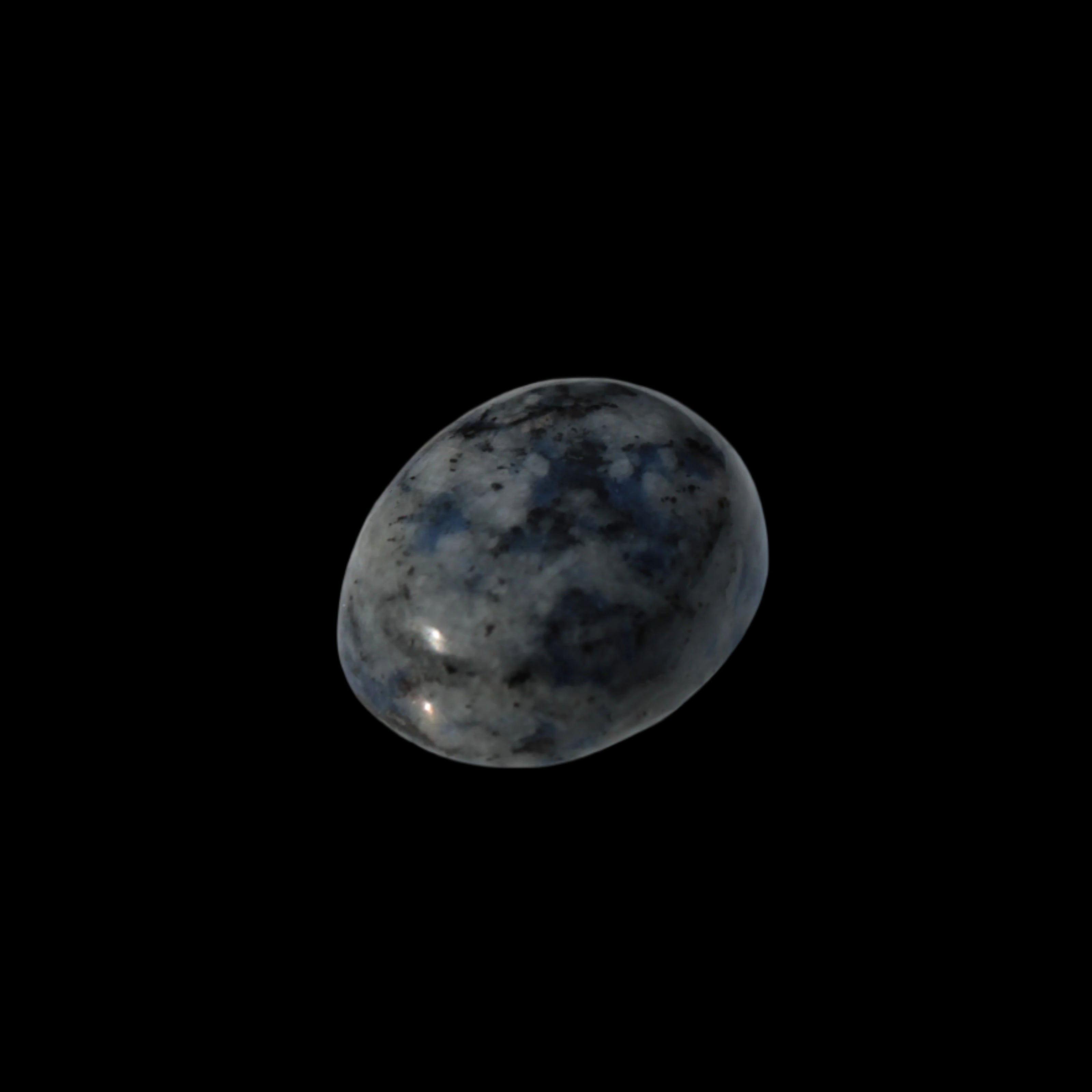 Sodalite polished cabochon 18-21mm  4-4.5g in sunlight - Rocks and Things Store