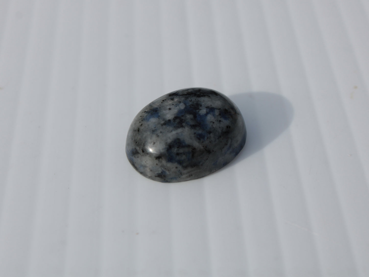 Sodalite polished cabochon 18-21mm  4-4.5g Rocks and Things