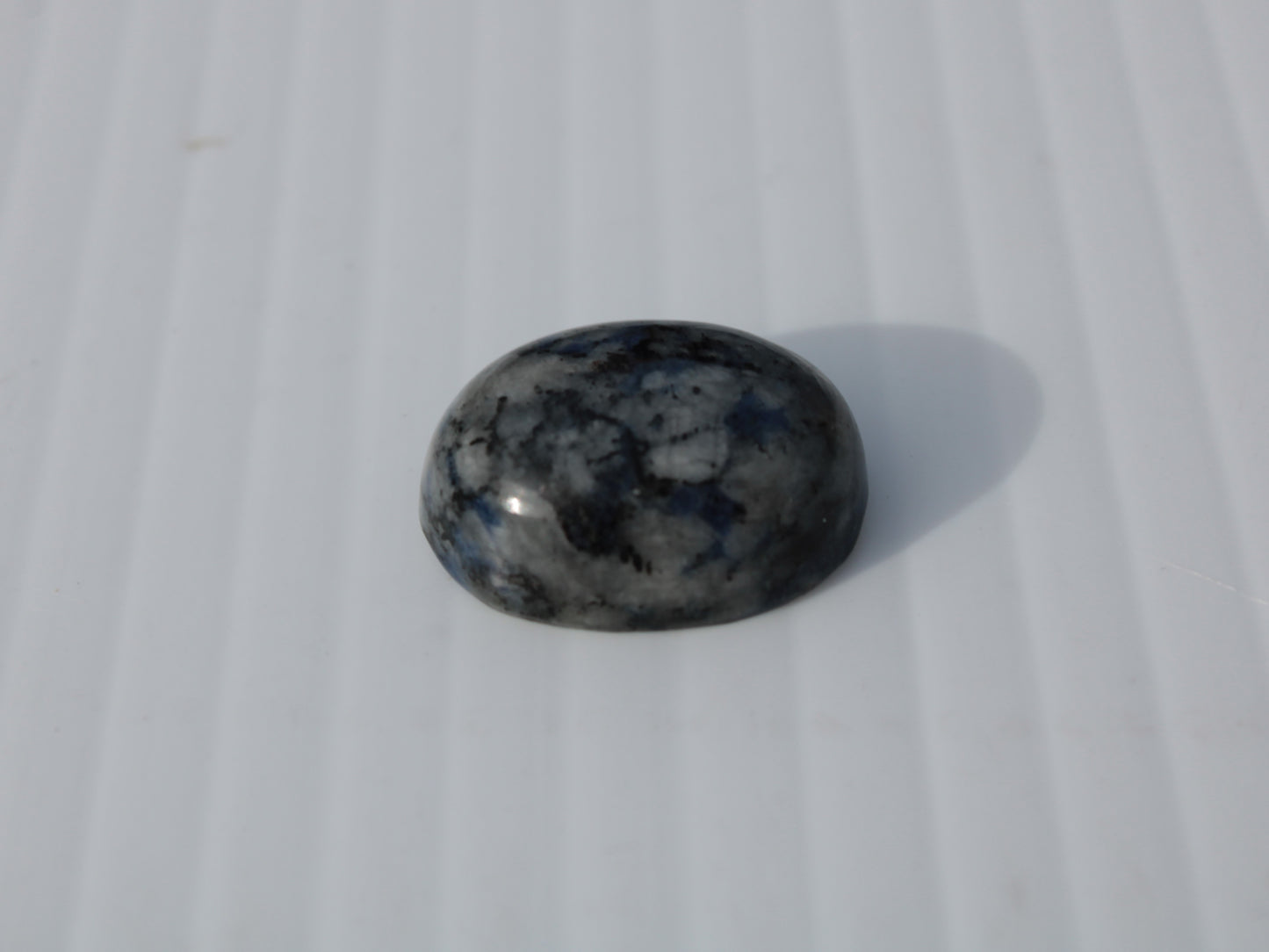 Sodalite polished cabochon 18-21mm  4-4.5g Rocks and Things