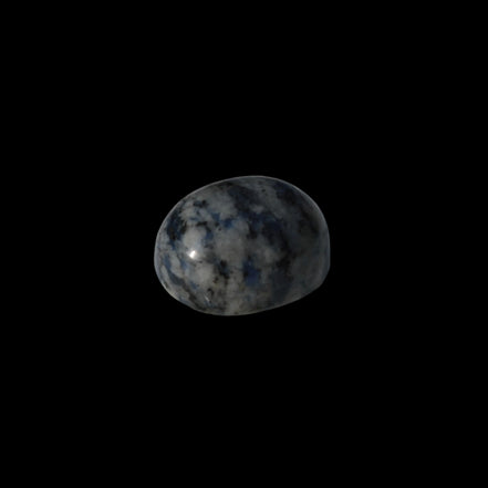 Sodalite polished cabochon 18-21mm  4-4.5g in sunlight - Rocks and Things Store