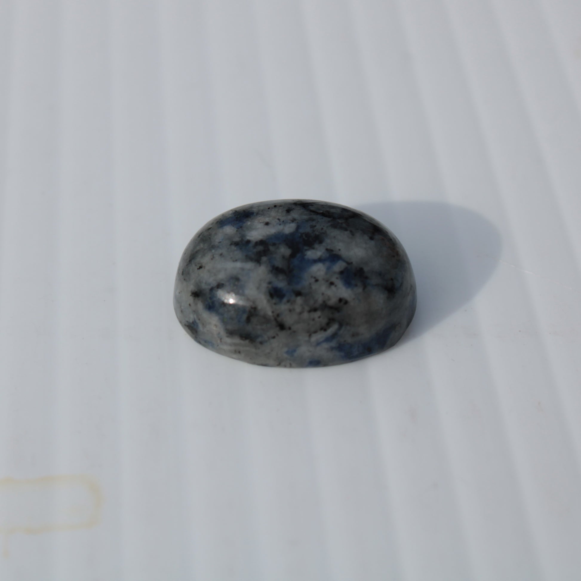 Sodalite polished cabochon 18-21mm  4-4.5g Rocks and Things