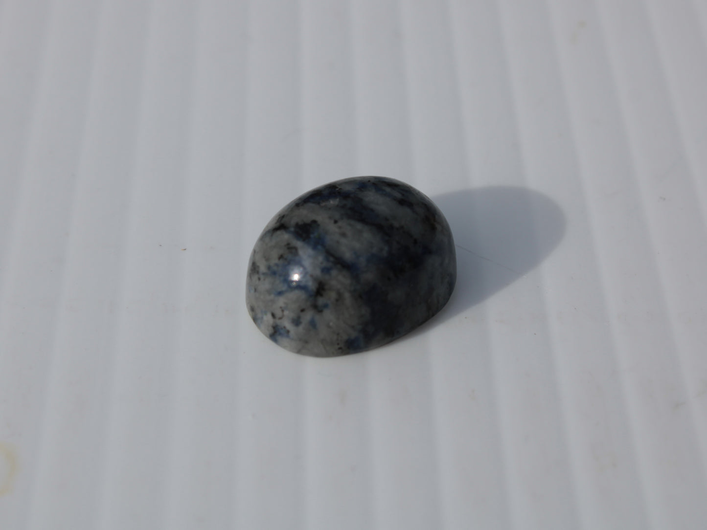 Sodalite polished cabochon 18-21mm  4-4.5g Rocks and Things