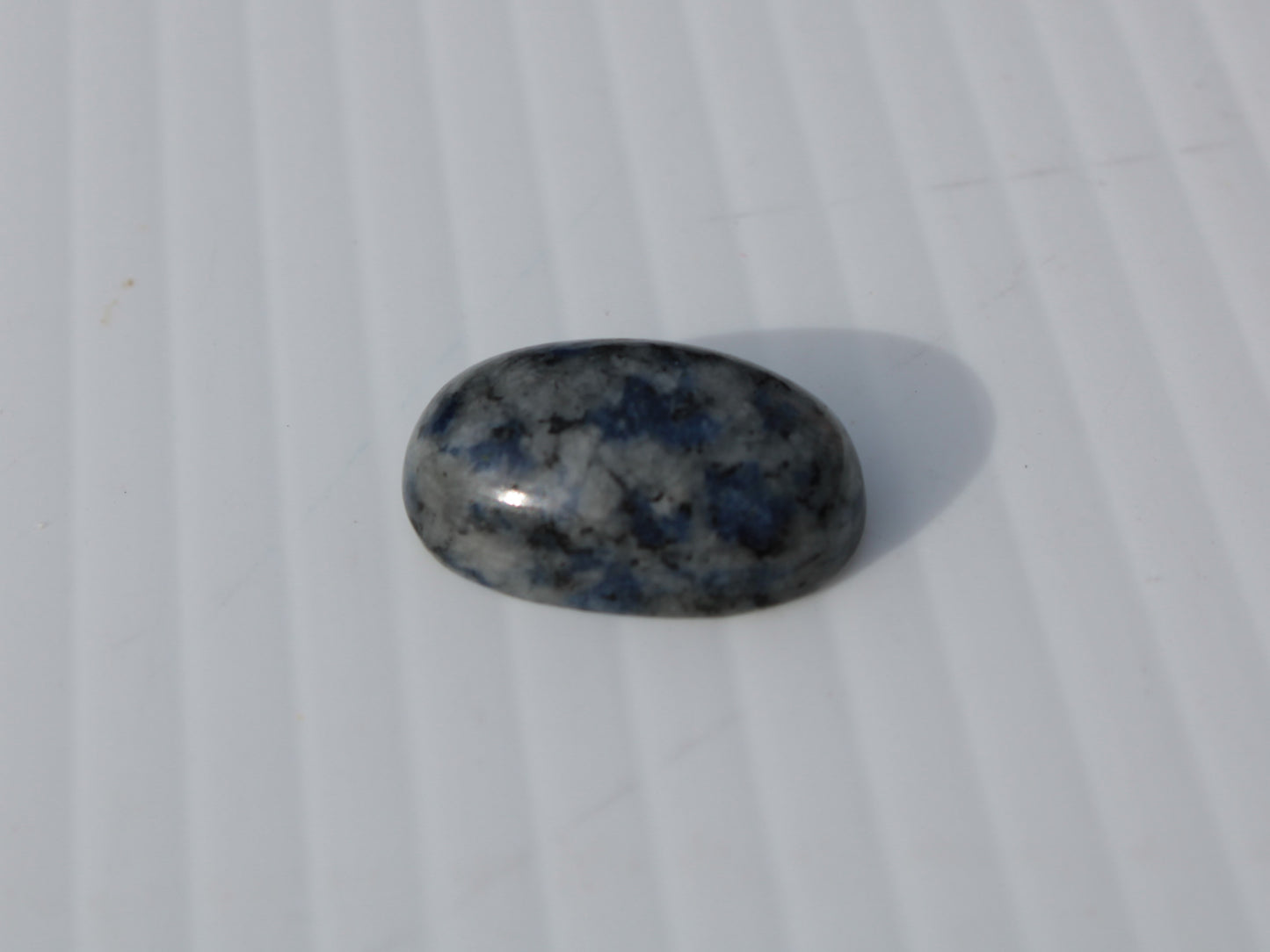 Sodalite polished cabochon 18-21mm  4-4.5g Rocks and Things