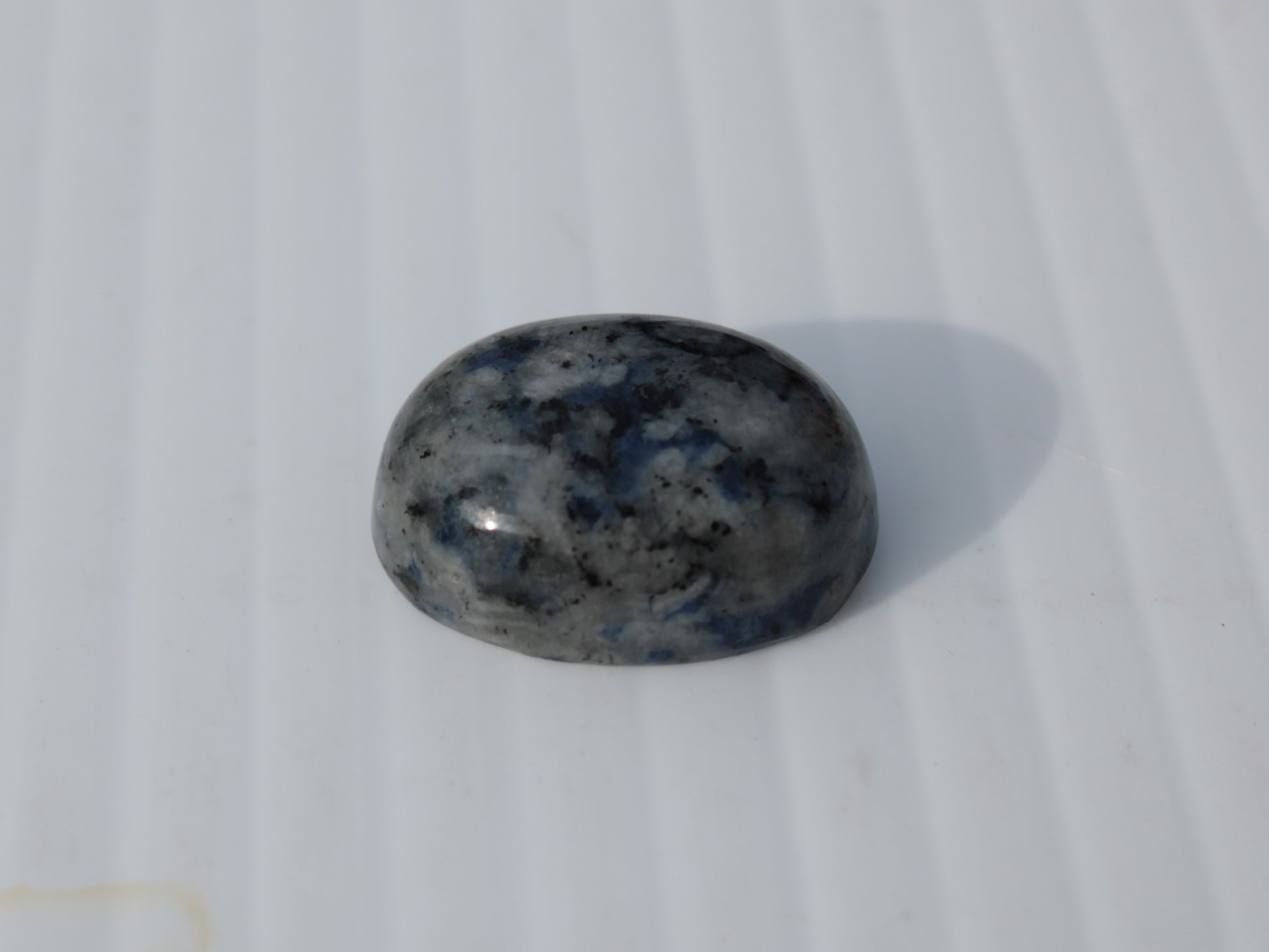 Sodalite polished cabochon 18-21mm  4-4.5g Rocks and Things