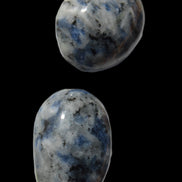 Two Sodalite cabochons 4.5g in sunshine- Rocks and Things Store