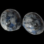 Two Sodalite cabochons 4.5g in sunshine- Rocks and Things Store