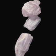 Pink/Lilac Kunzite 3 crystals from Afghanistan 7g Rocks and Things