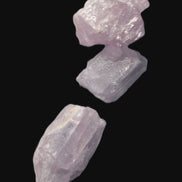 Pink/Lilac Kunzite 3 crystals from Afghanistan 7g Rocks and Things