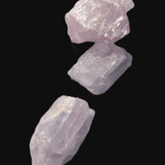 Pink/Lilac Kunzite 3 crystals from Afghanistan 7g Rocks and Things