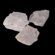 Pink/Lilac Kunzite 3 crystals from Afghanistan 30-33ct 6.0-6.6g in sunshine - Rocks and Things Store