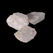 Pink/Lilac Kunzite 3 crystals from Afghanistan 30-33ct 6.0-6.6g in sunshine - Rocks and Things Store
